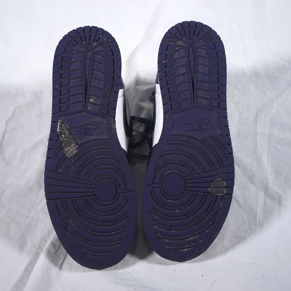 Nike Air Jordan 1 Retro High OG GS Court Purple 2.0 7Y 575441-500